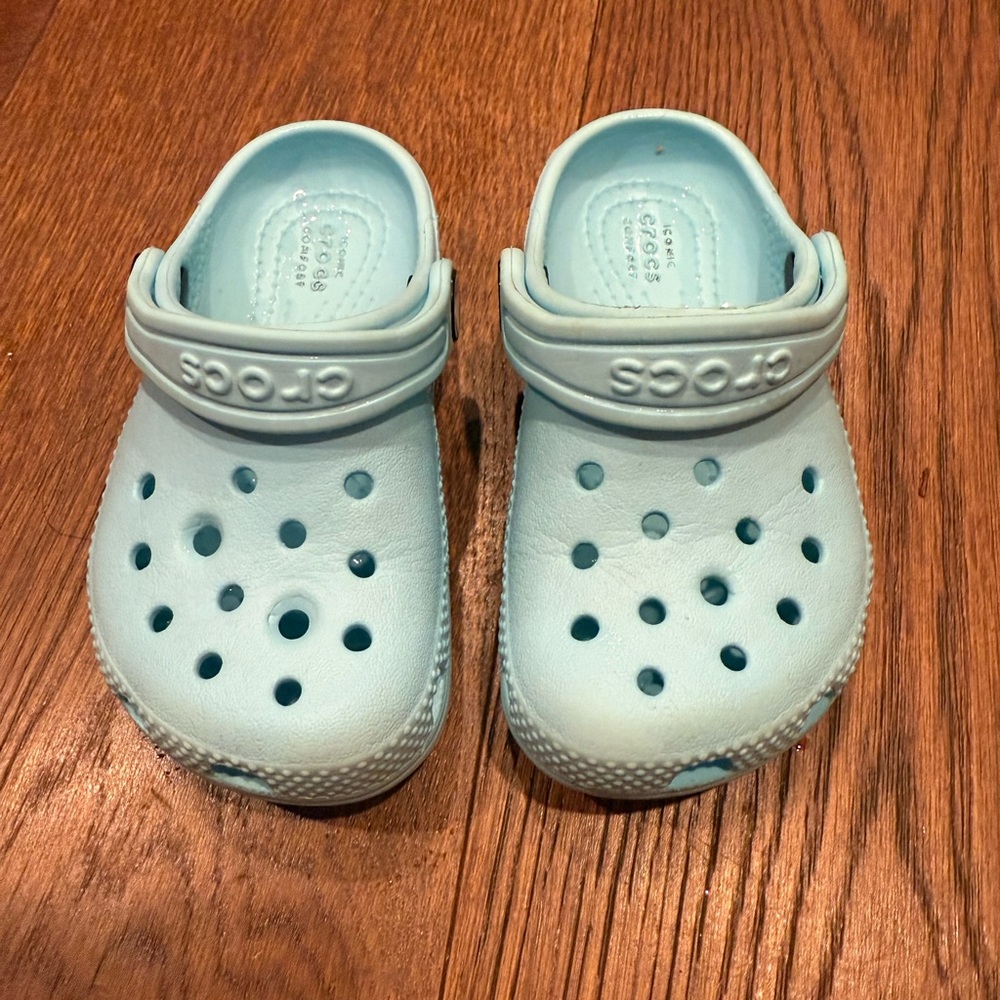Crocs Kids Classic Clog - Light Blue